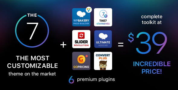 The 7 wordpress theme