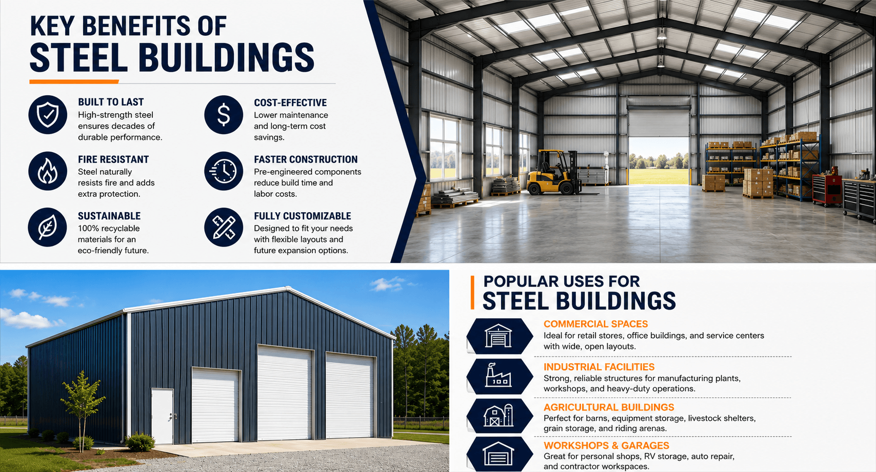 Steel Buildings for Sale